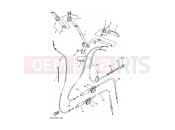 YAMAHA YN50 OVETTO (5ADA) 1998 STEERING HANDLE & CABLE
