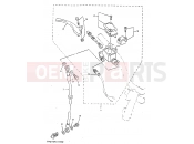 YAMAHA YN50 OVETTO (5ADA) 1998 FRONT MASTER CYLINDER