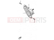 YAMAHA BWS BUMP CW50RSX 1998 REAR SUSPENSION