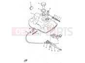 YAMAHA BWS BUMP CW50RSX 1998 FUEL TANK