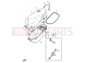 YAMAHA BWS BUMP CW50RSX 1998 SEAT & CARRIER