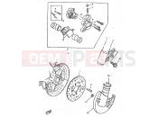 YAMAHA BWS BUMP CW50RSX 1998 FRONT BRAKE CALIPER