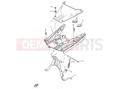 YAMAHA BWS BUMP CW50RSX 1998 STAND & FOOTREST