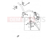 YAMAHA CW50RSP (4WK5) 1998 LENKERSCHALTER & HEBEL