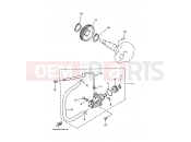 YAMAHA YN50 OVETTO (5ADB) 1998 OIL PUMP