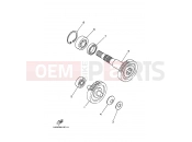 YAMAHA YN50 OVETTO (5ADB) 1998 TRANSMISSION