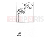 YAMAHA YQ50 NITRO (5DR4) 1998 TAILLIGHT