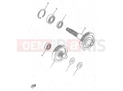 YAMAHA CW50RS BW'S NEXT GENERATION (4YA2) 1997 TRANSMISSION