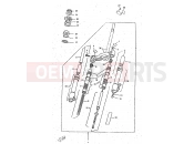 YAMAHA CW50RS BW'S NEXT GENERATION (4YA2) 1997 FRONT FORK