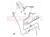 YAMAHA CW50RS BW'S NEXT GENERATION (4YA2) 1997 STEERING HANDLE & CABLE