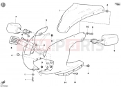 DUCATI 2004 Supersport 800 SS COWLING » PLASTICS