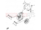 YAMAHA CW50RSX (5CD1) 1997 AIR SHROUD & FAN