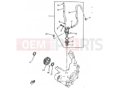 YAMAHA CW50RSX (5CD1) 1997 OIL PUMP