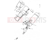 YAMAHA CW50RSX (5CD1) 1997 EXHAUST