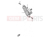 YAMAHA CW50RSX (5CD1) 1997 REAR SUSPENSION
