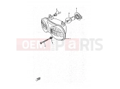 YAMAHA CW50RSX (5CD1) 1997 HEADLIGHT