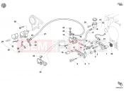 DUCATI 2004 Superbike 998 Matrix Single-Seat REAR BRAKE SYSTEM » BRAKING SYSTEM
