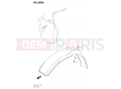 SUZUKI RM85L M0 (2020) (P19,RD17C0L) 460A - FRONT FENDER
