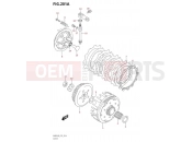 SUZUKI RM85L M0 (2020) (P19,RD17C0L) 201A - CLUTCH