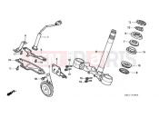HONDA PC800 Pacific Coast 1996 F-8 STEERING STEM