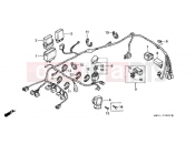 HONDA PC800 Pacific Coast 1996 F-32 WIRE HARNESS