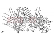 HONDA PC800 Pacific Coast 1996 E-13 CRANKCASE