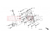 HONDA FJS400D7 ED SILVER WING 400 2007 E-7 RIGHT CRANKCASE COVER