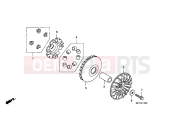 HONDA FJS400D7 ED SILVER WING 400 2007 E-13 DRIVE FACE