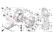 HONDA FJS600D5 ED SILVER WING 2005 E-16 CRANKCASE