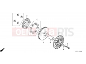 HONDA FJS600D5 ED SILVER WING 2005 E-13 DRIVE FACE