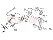 HONDA FJS600D5 ED SILVER WING 2005 F-25 STAND