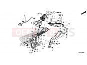 HONDA CBR1000STL CBR1000ST Fireblade 2020 F-36 TAILLIGHT