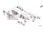 HONDA CBR1000STL CBR1000ST Fireblade 2020 E-19 GEARSHIFT DRUM