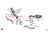HONDA CBR1000STL CBR1000ST Fireblade 2020 F-3 MIRROR