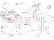 DUCATI 2021 HYPERMOTARD 950 RVE WORKSHOP SERVICE TOOLS (FRAME) [MOD:HYM RVE]