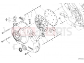 DUCATI Scrambler 1100 Dark Pro CLUTCH COVER [MOD:SCR11DRK]