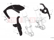 DUCATI Scrambler 1100 Dark Pro FRONT MUDGUARD [MOD:SCR11DRK]