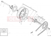 DUCATI Scrambler 1100 Dark Pro REAR WHEEL [MOD:SCR11DRK]