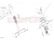 DUCATI Scrambler Desert Sled STEERING ASSEMBLY [MOD:SCR800DS]