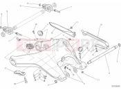 DUCATI Scrambler Icon Dark REAR SWINGING ARM