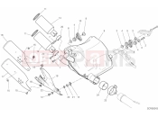 DUCATI Scrambler 1100 Special EXHAUST SILENCER [MOD:SCR11SPE]
