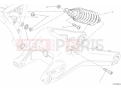 DUCATI Scrambler Cafe Racer SOSPENSIONE POSTERIORE [MOD:SCR800CR]