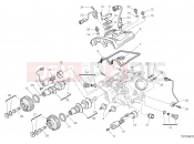 DUCATI Diavel 1260 S VERTICAL CYLINDER HEAD - TIMING [MOD:DVL1260S]