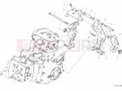 DUCATI 2021 Diavel 1260 Lamborghini FRAME PLATE UNIT [MOD:DVLAMBO]