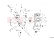 DUCATI Diavel 1260 FRONT BRAKE PUMP [MOD:DVL1260]
