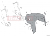 DUCATI Diavel 1260 FRONT MUDGUARD [MOD:DVL1260]