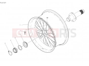 DUCATI Diavel 1260 REAR WHEEL [MOD:DVL1260]