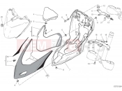 DUCATI Hypermotard 950 SP COWLING [MOD:HYM950SP]