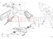 DUCATI Monster 821 PLATE HOLDER [MOD:M 821;XST:JAP]