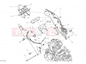 DUCATI 2021 Monster REAR FRAME COMP. [MOD:M937]